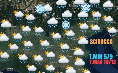 La previsione per oggi, sabato 27 novembre