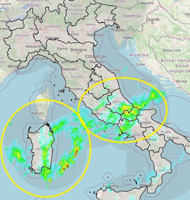 Situazione live di sabato 6 Novembre