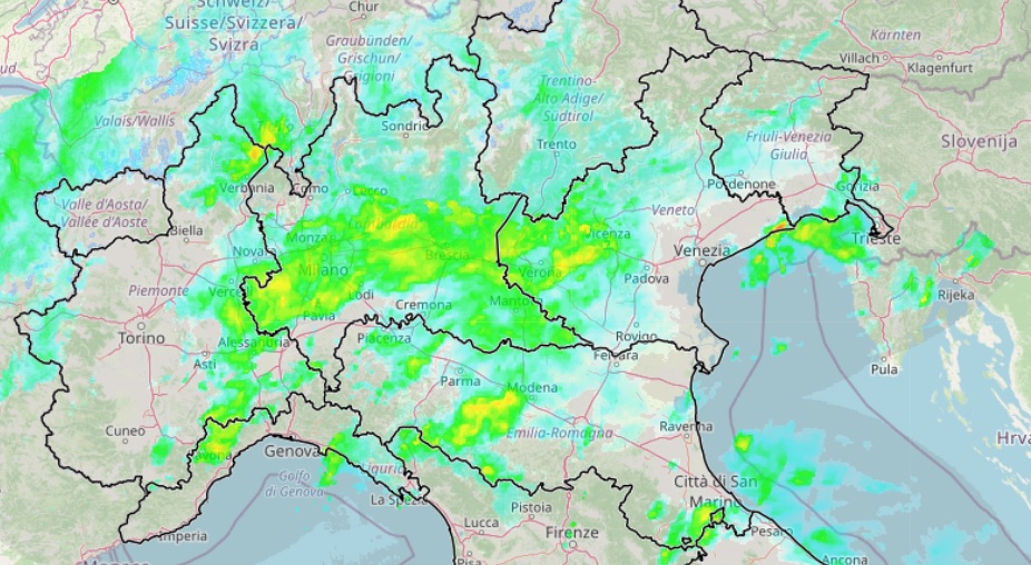 Situazione live di mercoledì 3 Novembre