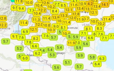 PRIMA GIORNATA DI TEMPERATURE ANOMALE SOPRATTUTTO IN QUOTA