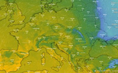 Temperature miti in quasi tutta l’Europa