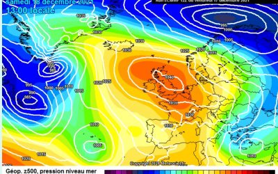 La previsione per oggi, sabato 18 dicembre..