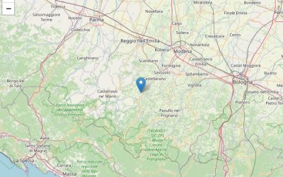 Lista dei terremoti degli ultimi 7 giorni; da notarne 3 di magnitudo 2.0 in un paese dell’Emilia