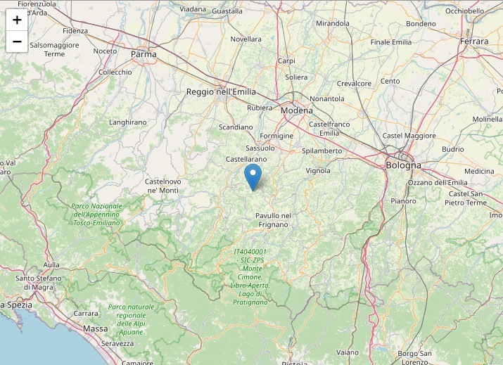 Lista terremoti degli ultimi giorni al Nord; da notarne due da ML 2.8