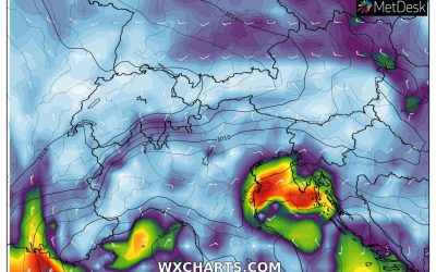 L’arrivo della bora al Nord