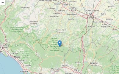 Lista dei terremoti degli ultimi 7 giorni al Nord