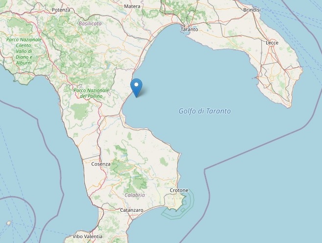 Lista degli ultimi terremoti con ML > 2 in Italia negli ultimi 7 giorni