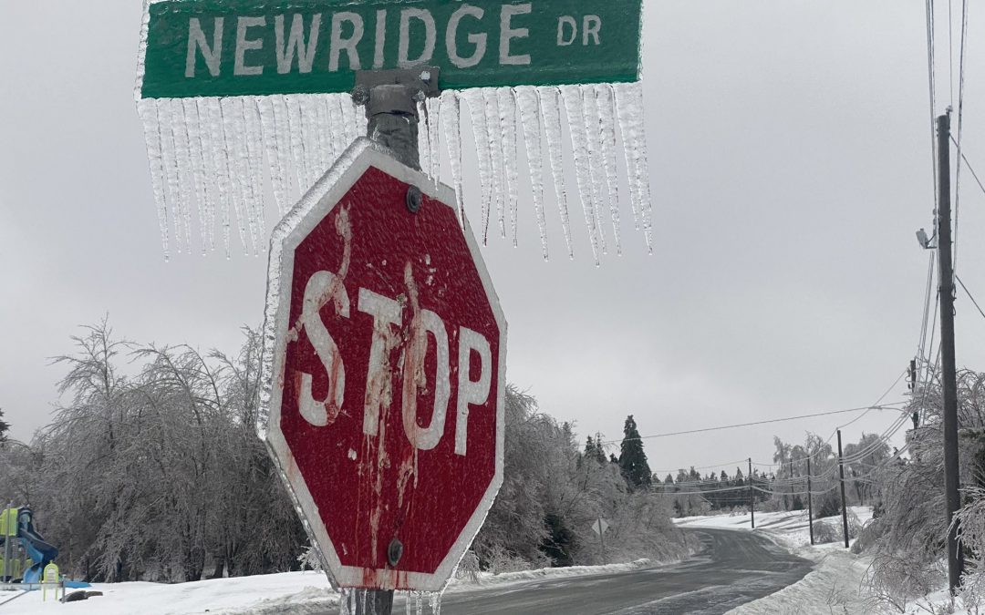 PIOGGIA GELATA IN NUOVA SCOZIA (Canada)