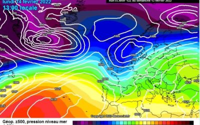 La previsione per oggi, lunedì 14 Febbraio