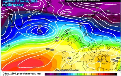 La previsione per la giornata odierna, venerdì 11 febbraio: