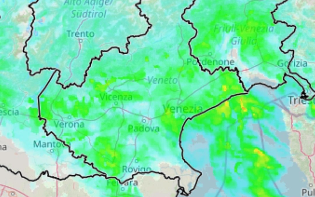Situazione attuale… Perturbazione in atto su gran parte del territorio..