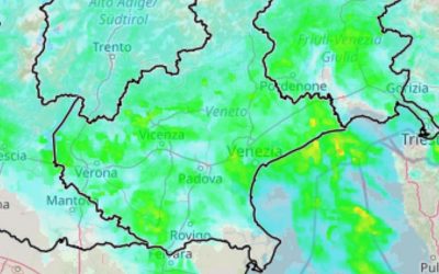 Situazione attuale… Perturbazione in atto su gran parte del territorio..
