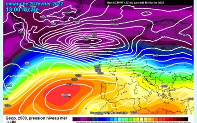 La previsione per oggi, domenica 20 febbraio.