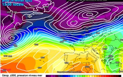 La previsione per oggi, giovedì 24 febbraio