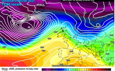 La previsione per oggi, venerdì 25 febbraio.