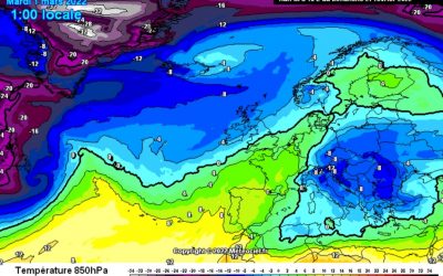 La previsione per oggi, lunedì 28 febbraio.