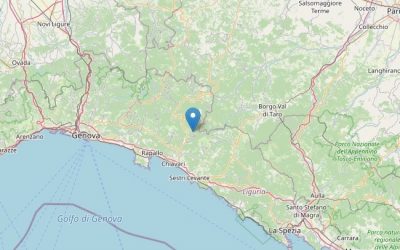 Una serie di scosse di terremoto in provincia di Genova