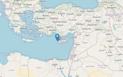 Forte terremoto in mare vicino a Cipro