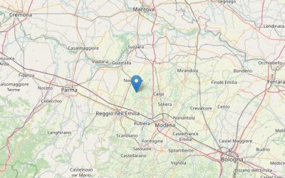 Lieve scossa di terremoto in Emilia