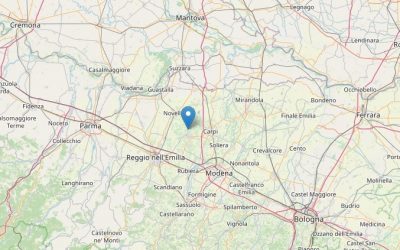 Piccola scossa di terremoto in Emilia