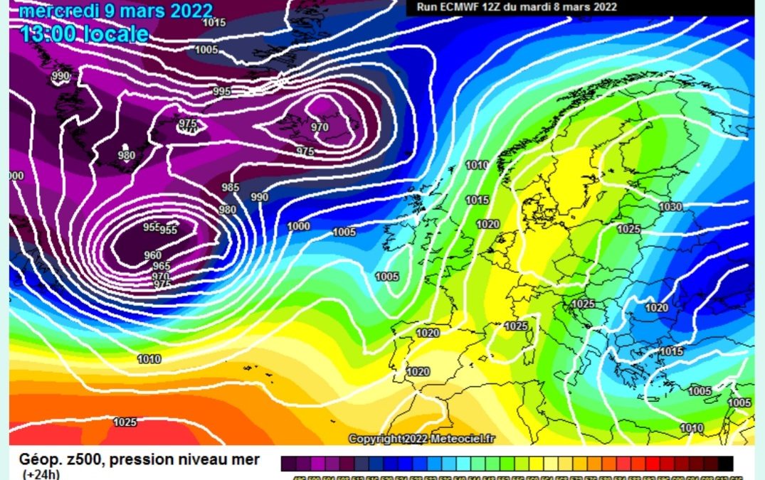 La previsione per domani, giovedì 10 marzo