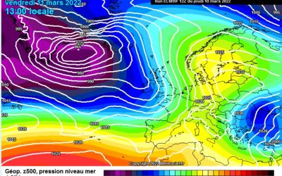 La previsione per oggi, venerdì 11 marzo