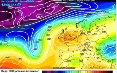 La previsione per oggi, venerdì 18 marzo