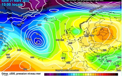 La previsione per oggi, lunedì 21 marzo