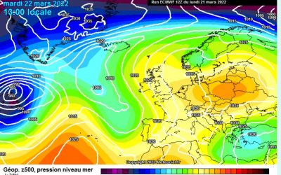 La previsione per domani, martedì 22 marzo