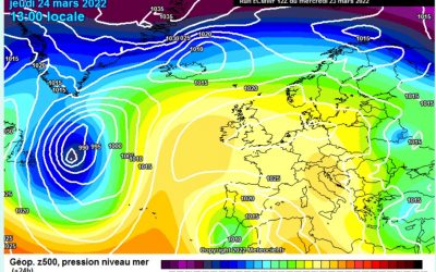 La previsione per domani, giovedì 24 marzo
