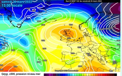 La previsione per oggi, sabato 26 marzo