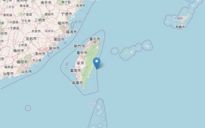 Forte terremoto in Taiwan