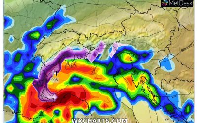 Possibili piogge la prossima settimana?