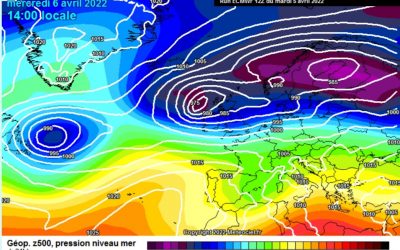 La previsione per oggi, mercoledì 6 aprile