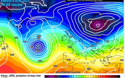 La previsione per oggi, sabato 9 aprile