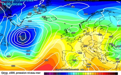 La previsione per oggi, mercoledì 13 aprile