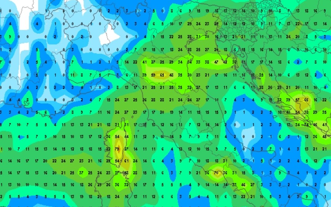 La previsione per oggi, venerdì 22 aprile