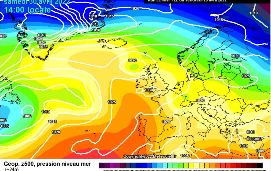 La previsione per oggi, sabato 30 aprile