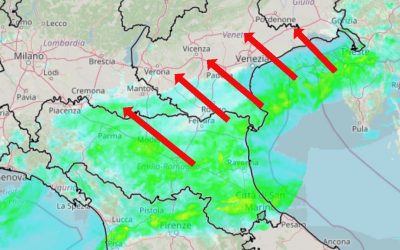 Situazione piogge live