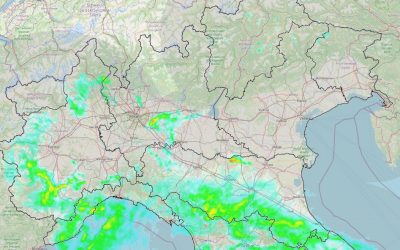 Situazione live e previsione piogge per oggi