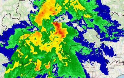 Situazione live con qualche temporale al Nord-Est