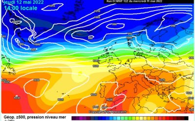 La previsione per oggi, giovedì 12 maggio