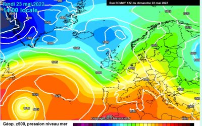 La previsione per oggi, lunedì 23 maggio