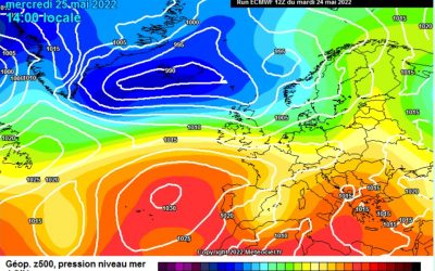 La previsione per oggi, mercoledì 25 maggio