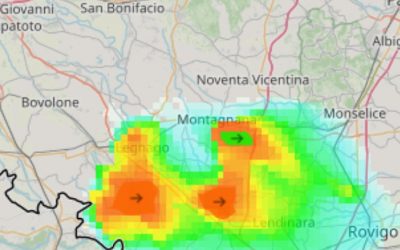 Rovesci e temporali live