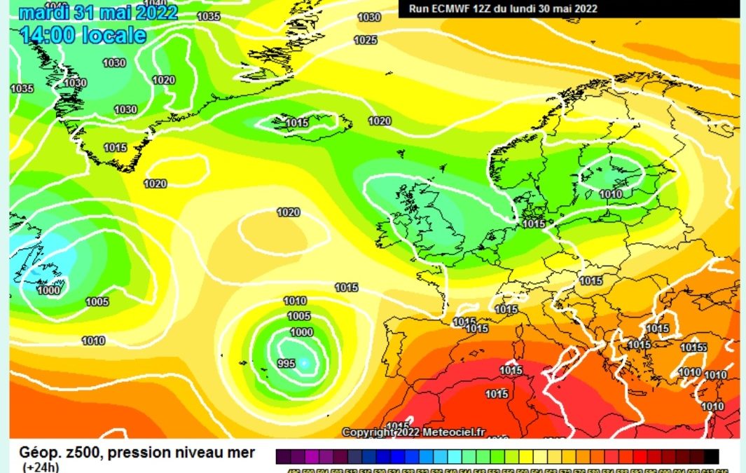 La previsione per oggi, martedì 31 maggio