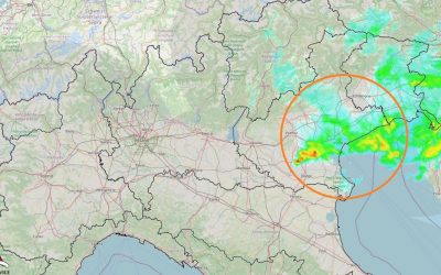 Continuano i temporali al Nord-Est