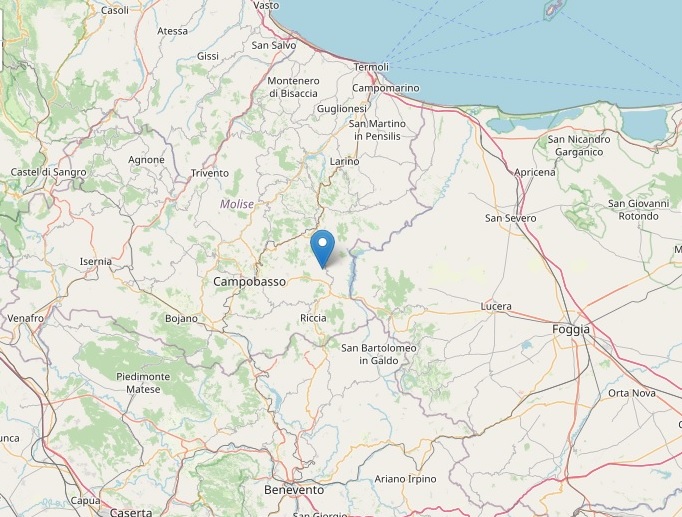 Scossa di terremoto in Molise