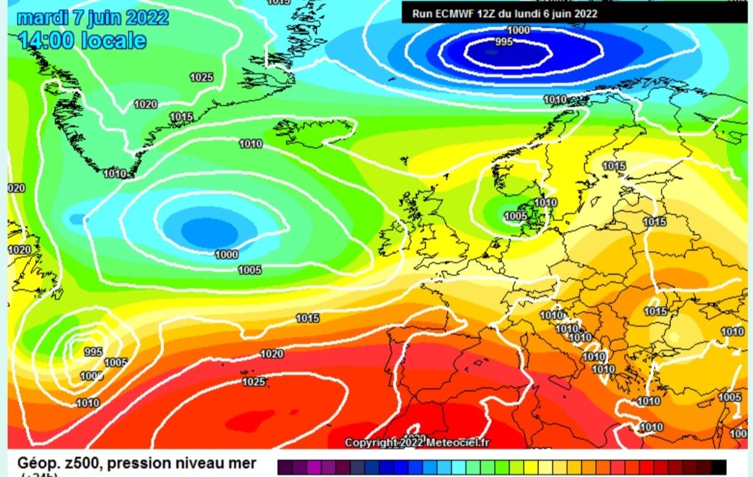 La previsione per oggi, martedì 7 giugno