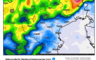 La previsione per domani, martedì 28 giugno